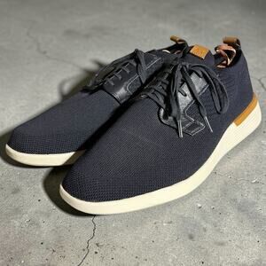 Mens Wolf & Shepherd SwiftKnit Casual Lace-Up Derby Sneaker Shoes Blue Size 12